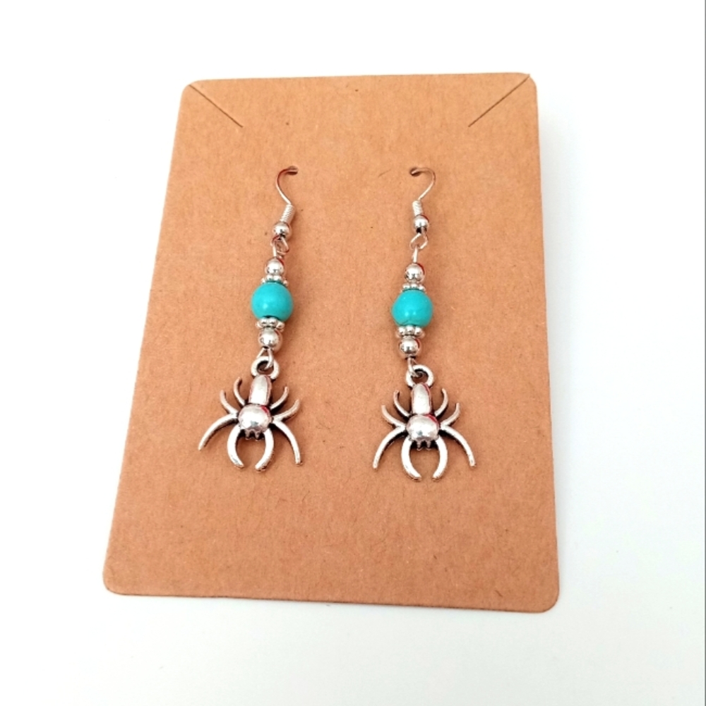 Fashion Jewelry Spider Dangle Earrings